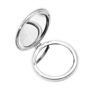 מראת כיס סלין עם מראה מגדילה פי 3