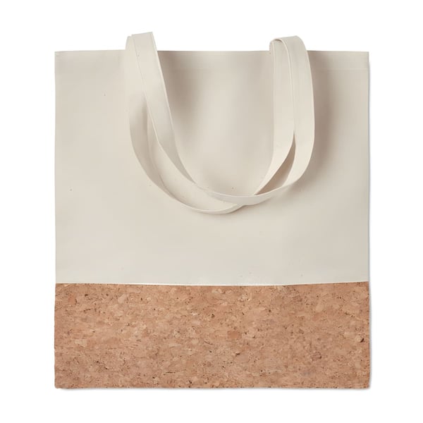 Designer Tote Bag with Cork Base