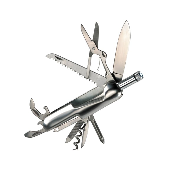 Multi-Purpose Knife with LED Light and 11 Functions by Dekar