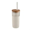 Colorful Drinking Cup with Straw