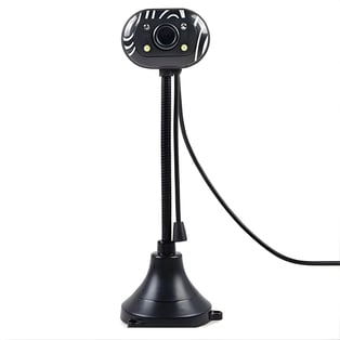 Advanced Webcam with Integrated Microphone