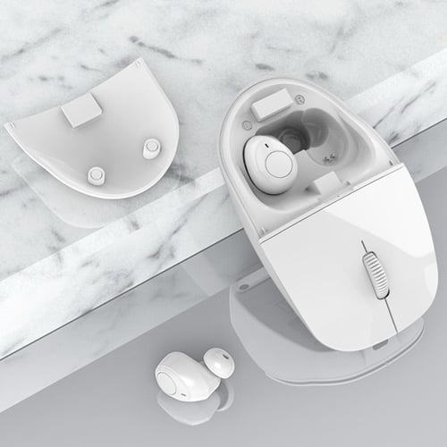 עכבר מחשב אלחוטי עם אוזניות TWS מבית רובוטיקס