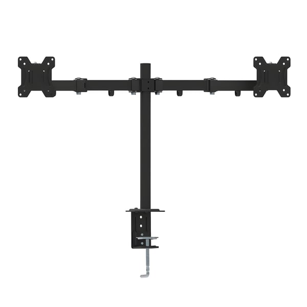 Foldable Dual Monitor Stand with Desktop Mount