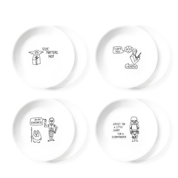 Corelle Star Wars Appetizer Plate Set
