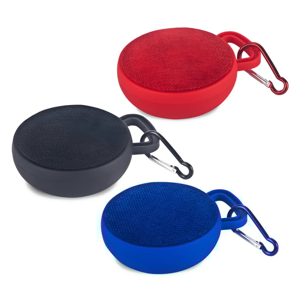 Waterproof Bluetooth Speaker with Metal Clip
