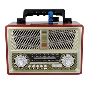 Vintage Portable Retro-Style Radio