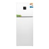 Stylish Two-Door White Refrigerator - LX Liters