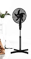 מאוורר עומד חזק עם להבים 16 אינץ' ועוצמת 40W