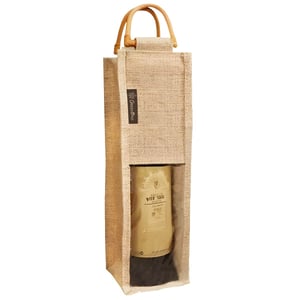 Eco-Friendly Jute Bag for Wine Bottles