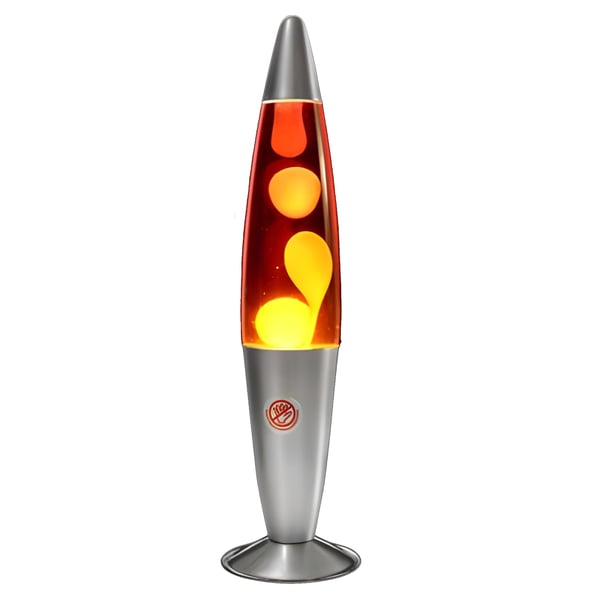 Captivating Rocket-Shaped Lava Lamp