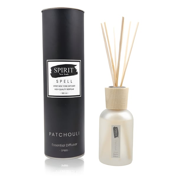 Round Scent Diffuser with Patchouli Fragrance – SPIRIT NEW YORK