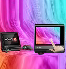 מצלמת דרך דו כיוונית עם מסך מגע HD מלאה