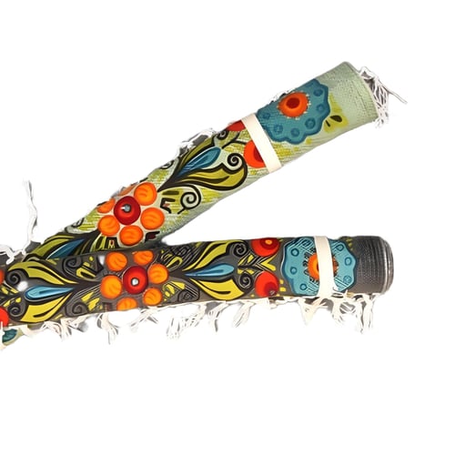 שטיח כותנה מודפס בעיצוב אקלקטי להשלמת מראה הבית