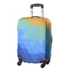 Premium Fabric Suitcase Cover with Custom Printing - Fits 28" Luggage