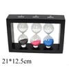 Decorative 3-Tube Hourglass for Meditation and Decor