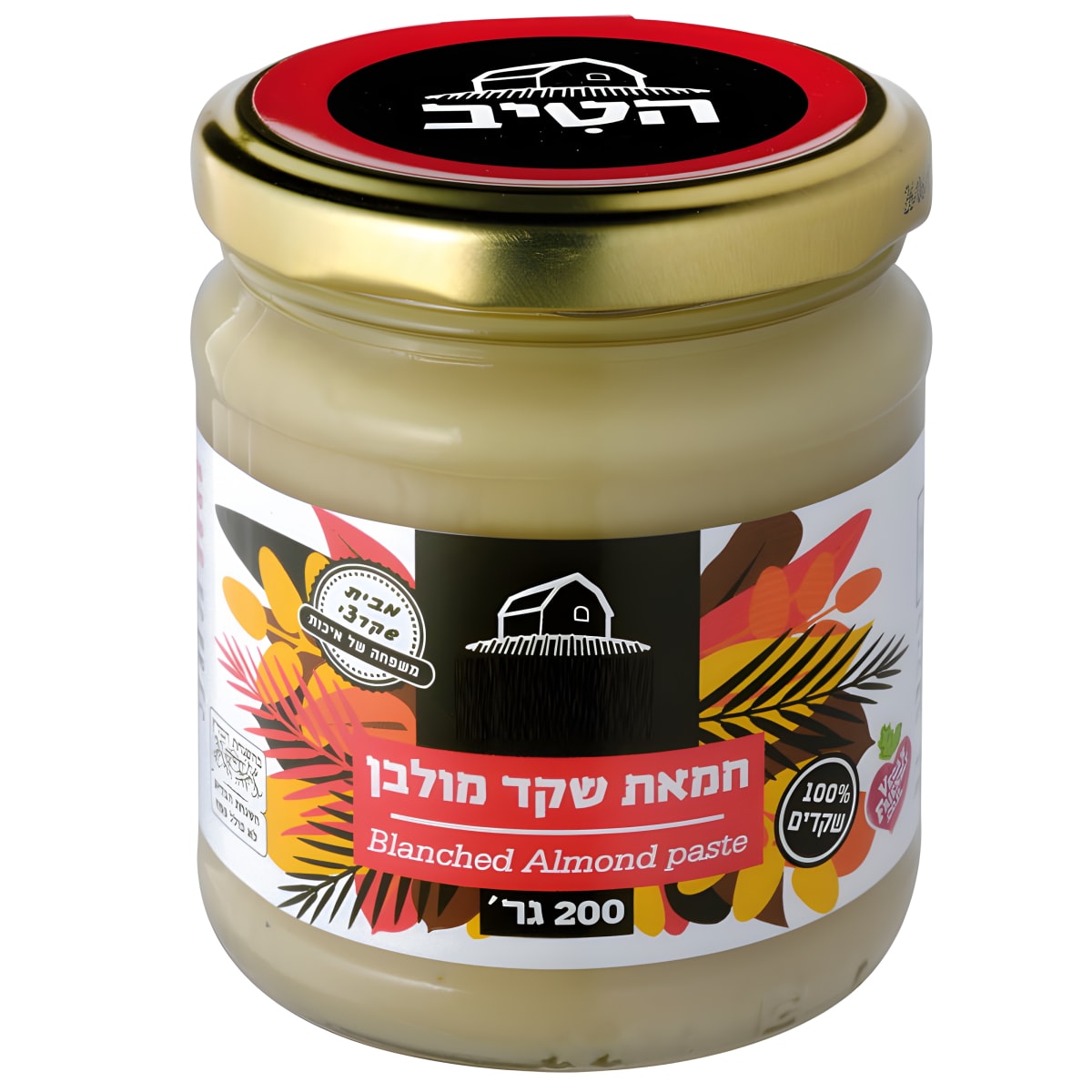 חמאת שקד מולבן 200 גרם