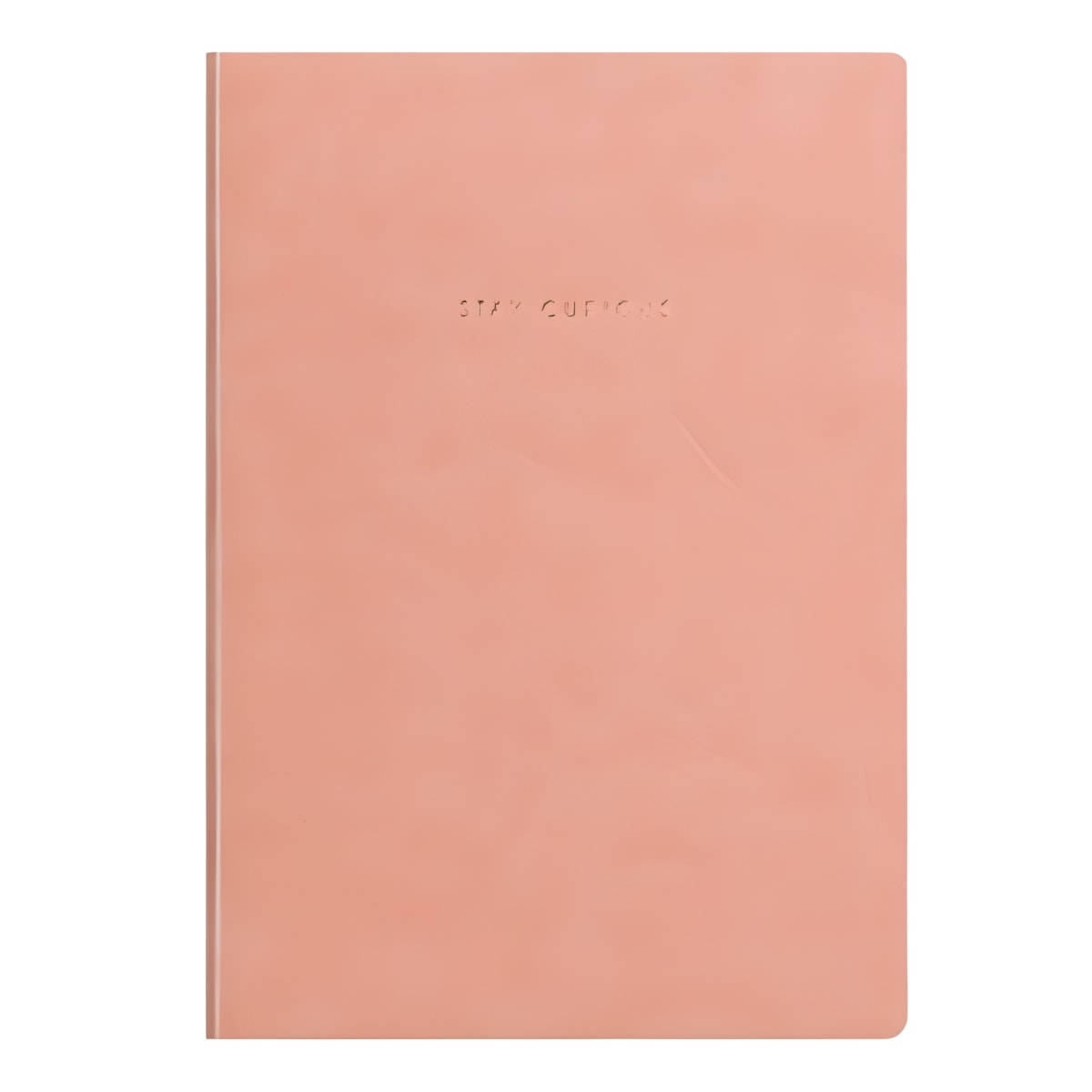 מחברת ספירלה ורודה מעוצבת עם כריכה רכה