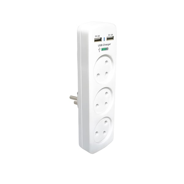 מפצל אנכי USB כפול OMEGA