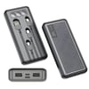 20,000mAh Power Bank with Built-in Cables and Fast Charging