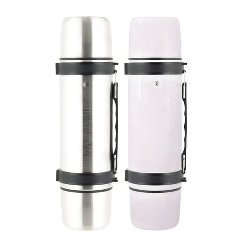 תרמוס נירוסטה פולו סוויס 1.1 ליטר עם 2 כוסות