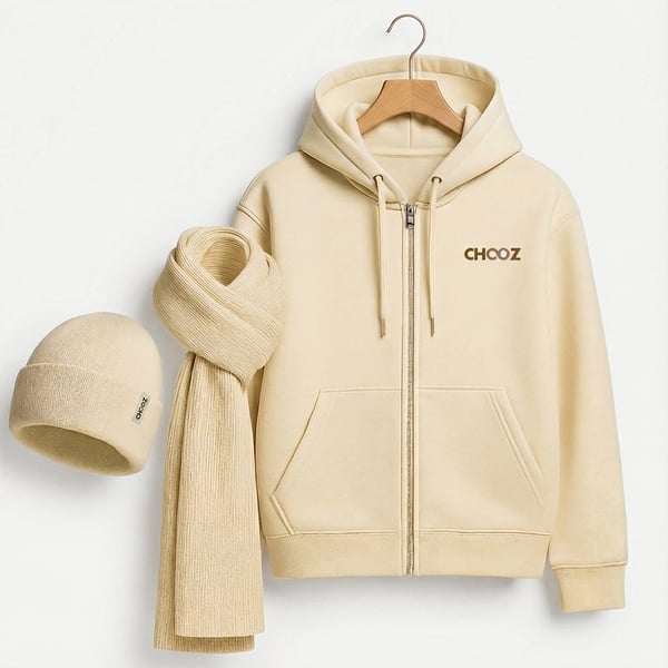 Winter set hoodie,beanie & scraf