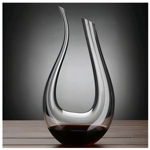 Luxury Crystal U-Shaped Wine Decanter
