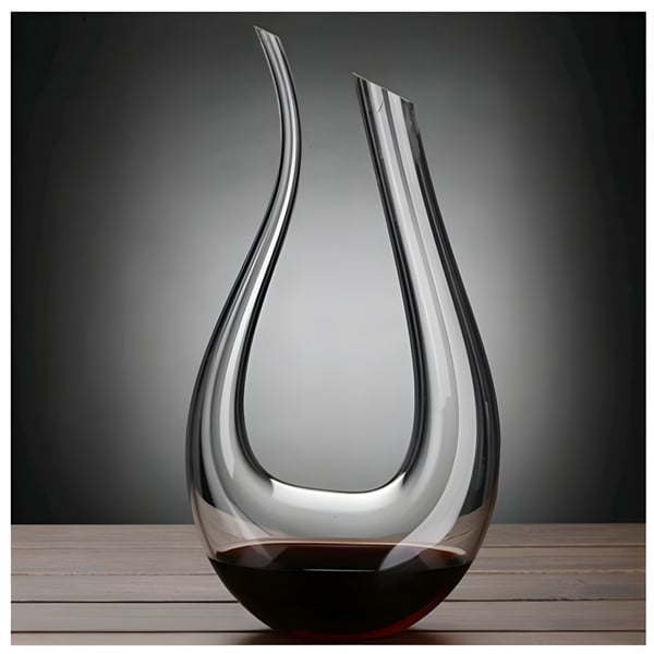 Luxury Crystal U-Shaped Wine Decanter