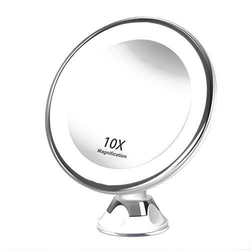 מראה מגדילה מקצועית X10 להתקנה קלה
