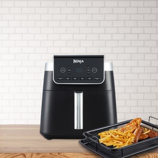 סט טיגון בריא עם סיר אוויר חם NINJA וקריספר FOODAPPEAL