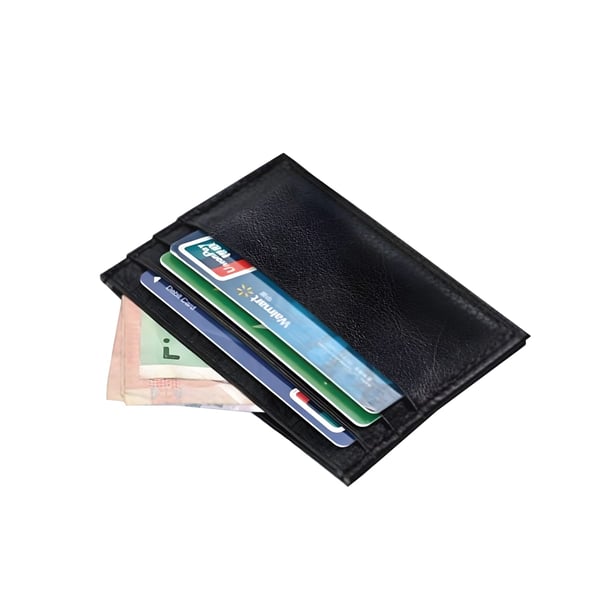 ארנק עור איטלקי קומפקטי לכרטיסי אשראי ושטרות