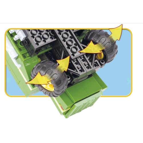 משחק בנייה יצירתי - קומביין חקלאי מרהיב