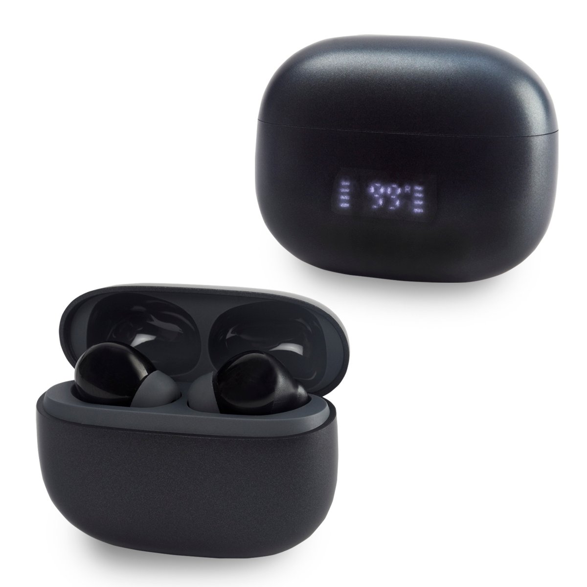אוזניות TWS אלחוטיות עם תצוגה דיגיטלית מתקדמת
