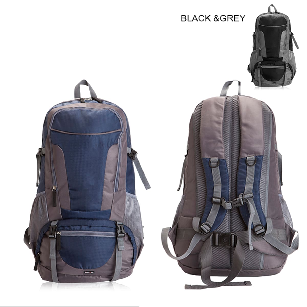 תיק טיולים מקצועי עם גב ורגילים אורטופדיים - נוחות מירבית