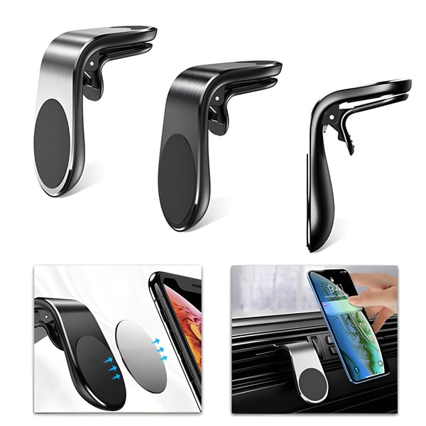 Magnetic Smartphone Holder for Car Air Vent