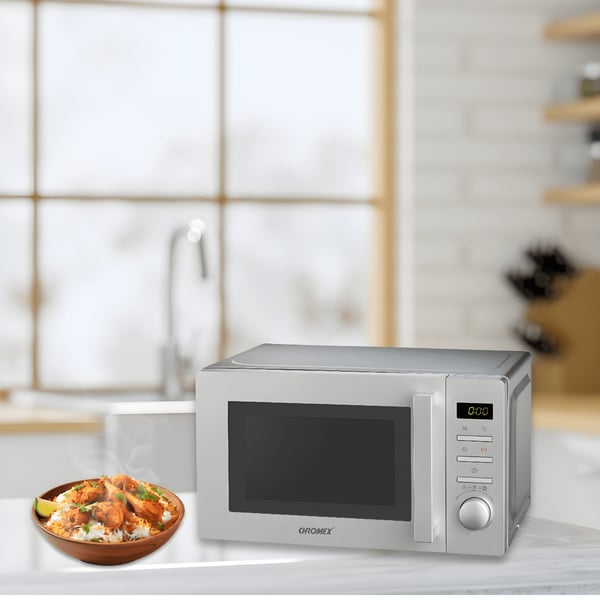 CHROMEX 700W Microwave with 8 Cooking Modes