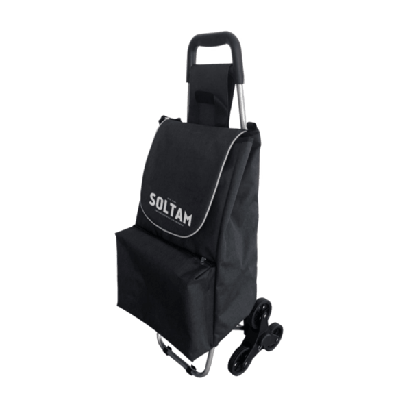 SOLTAM 3-Wheel Market Cart with 40-Liter Cooling Compartment