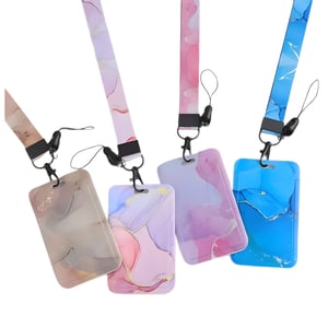 Fully Branded Plastic Tag + Matching Lanyard