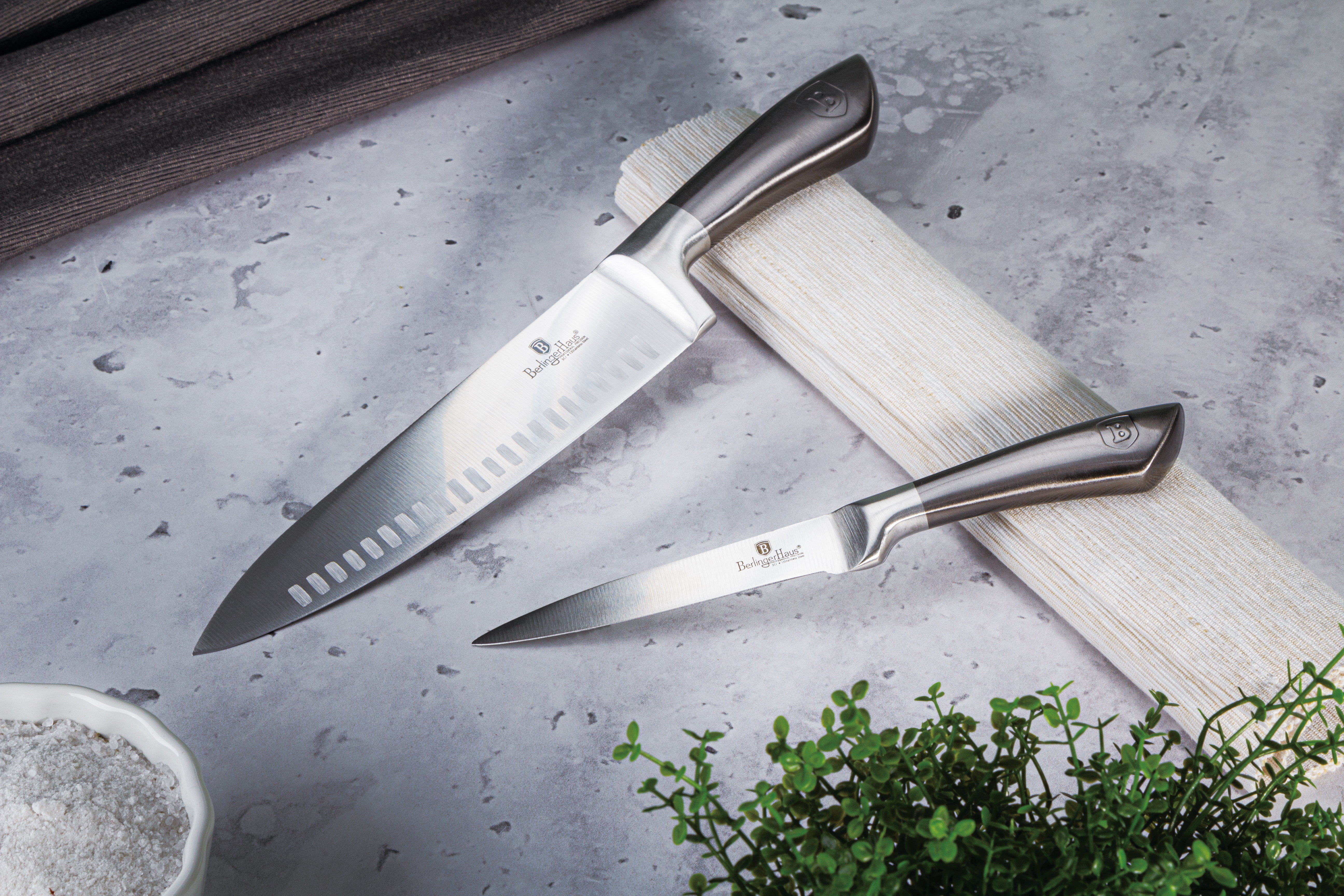 סט סכינים מקצועי BH475 Carbon Pro לחיתוך מדויק