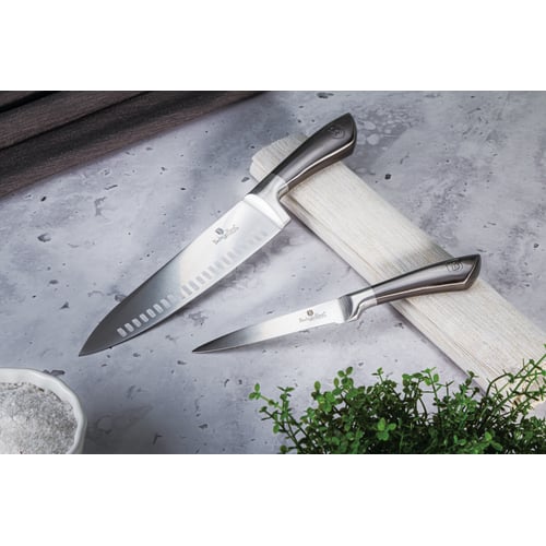 סט סכינים מקצועי BH475 Carbon Pro לחיתוך מדויק