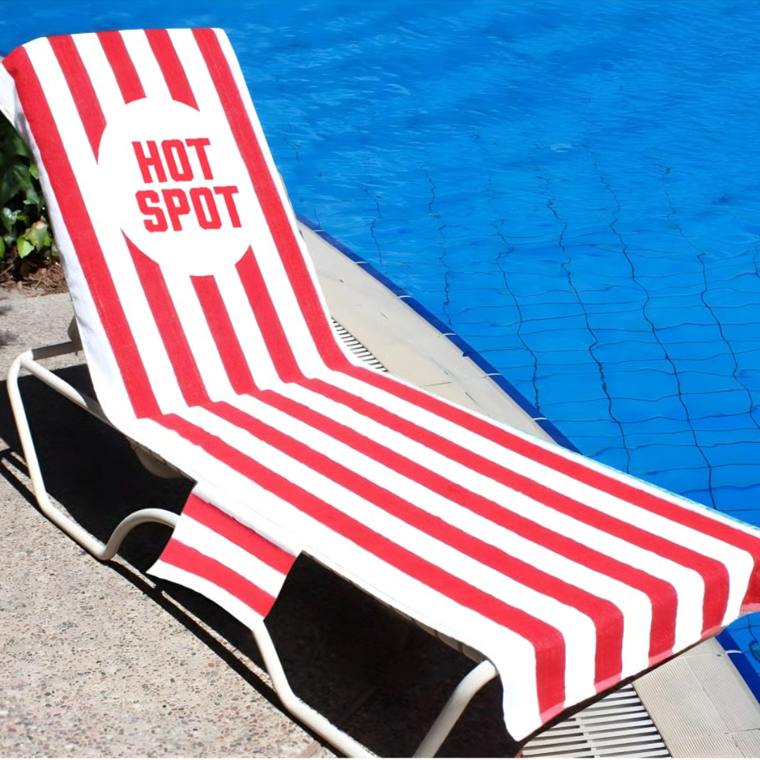 מגבת שיזוף עם הדפס צבעוני באיכות גבוהה