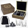 Whiskey Gift Set with Glasses and Ice Stones in Elegant Box