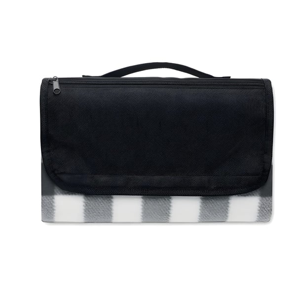 Foldable RPET Fleece Picnic Blanket with Waterproof Backing