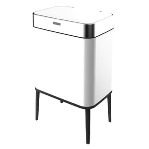 Smart Electric Trash Can - White
