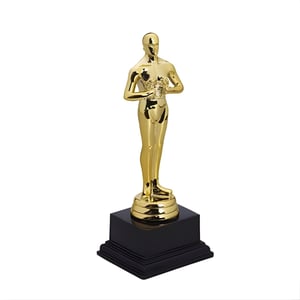 Decorative Golden Man Statue 52 cm