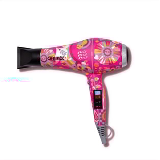 מייבש שיער עוצמתי 2300W בצבע ורוד נאון מסדרת Power Cloud של AMIKA