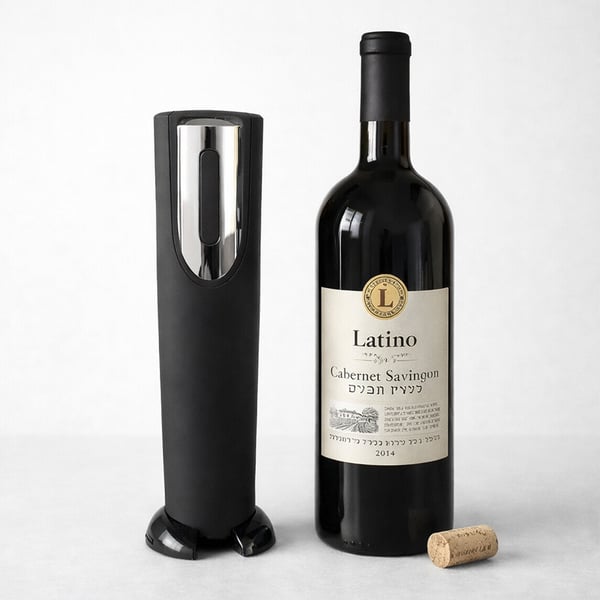 פותחן יין חשמלי - מתנה עסקית משובחת