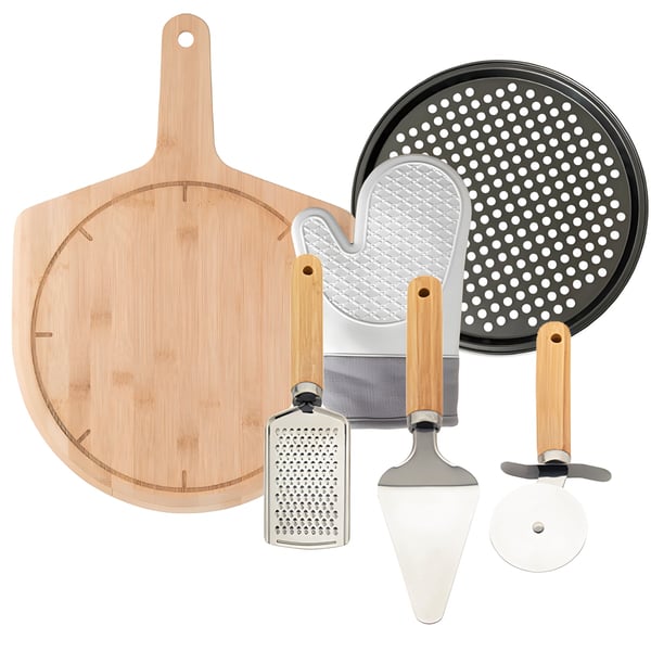 Professional Pizza Set for Baking and Serving