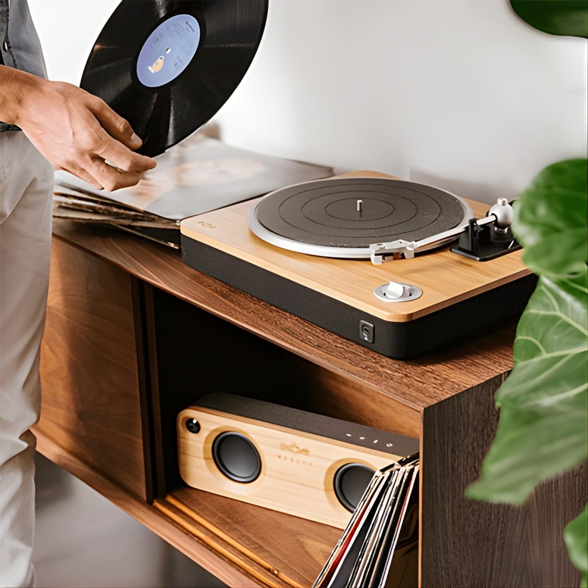 פטיפון אלחוטי עם Bluetooth מבית House of Marley