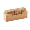 Bamboo Perpetual Desktop Calendar