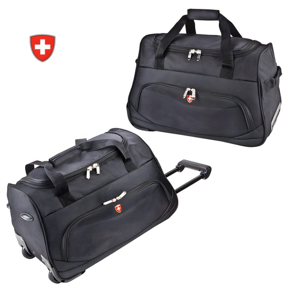 תיק טרולי איכותי לנסיעות 24 אינץ' מבית SWISS